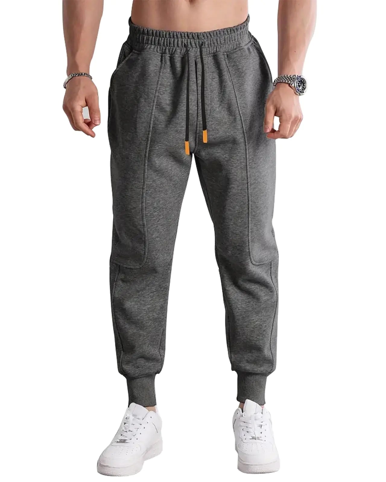 BUXKR Mens Athletic Sweatpants Casual Gym